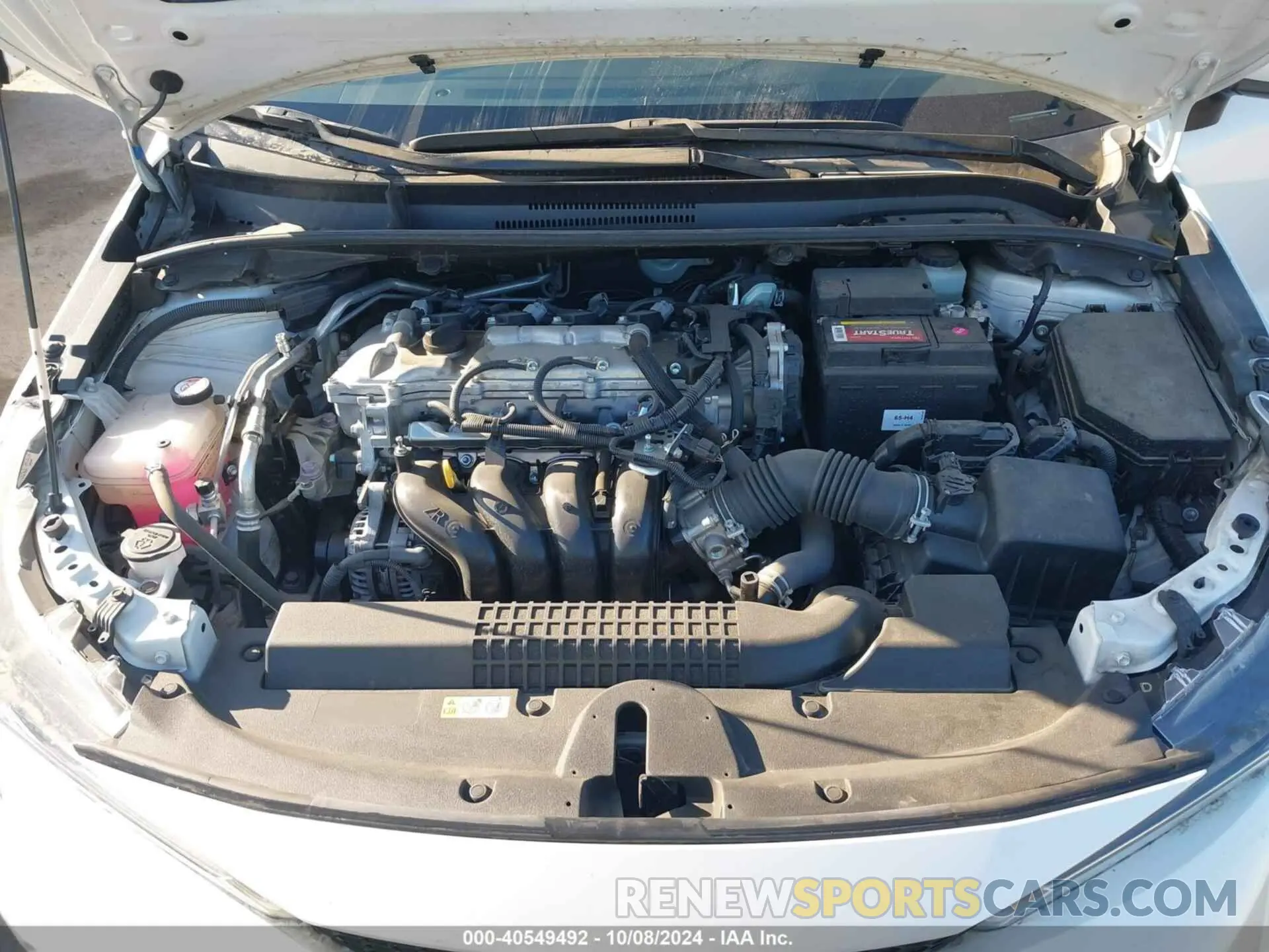 10 fotografías del automóvil dañado JTDEPRAE8LJ103035 TOYOTA COROLLA 2020