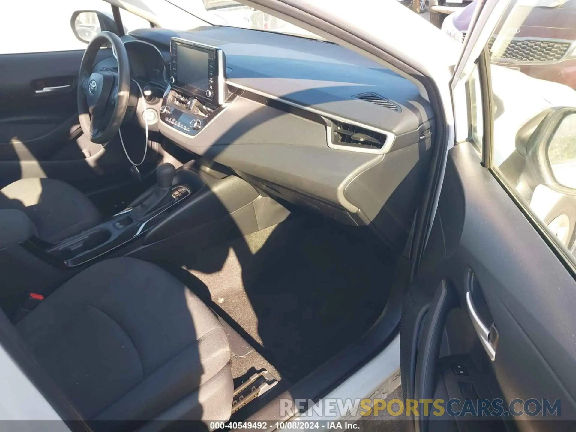5 fotografías del automóvil dañado JTDEPRAE8LJ103035 TOYOTA COROLLA 2020