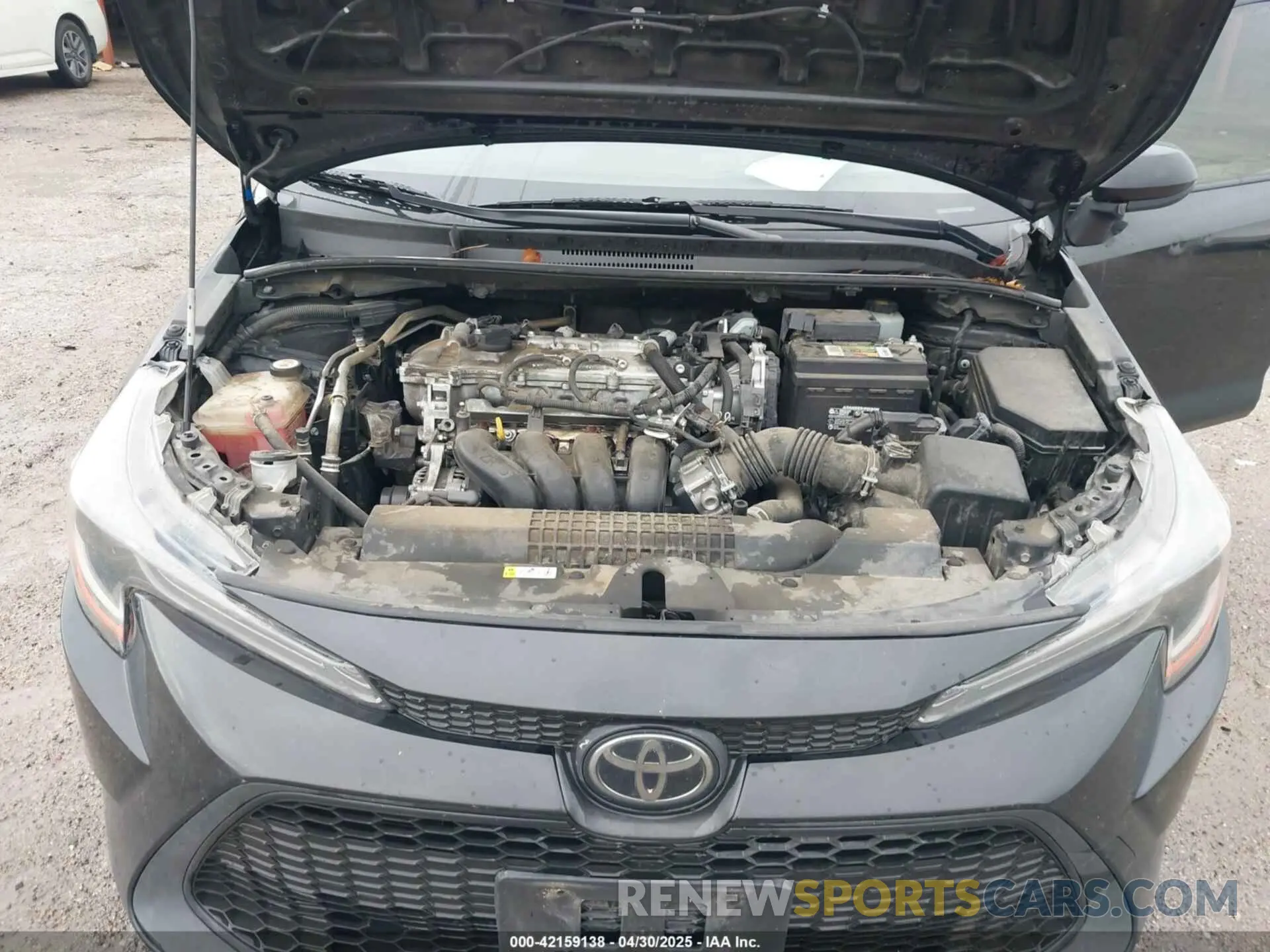 10 fotografías del automóvil dañado JTDEPRAE8LJ106422 TOYOTA COROLLA 2020