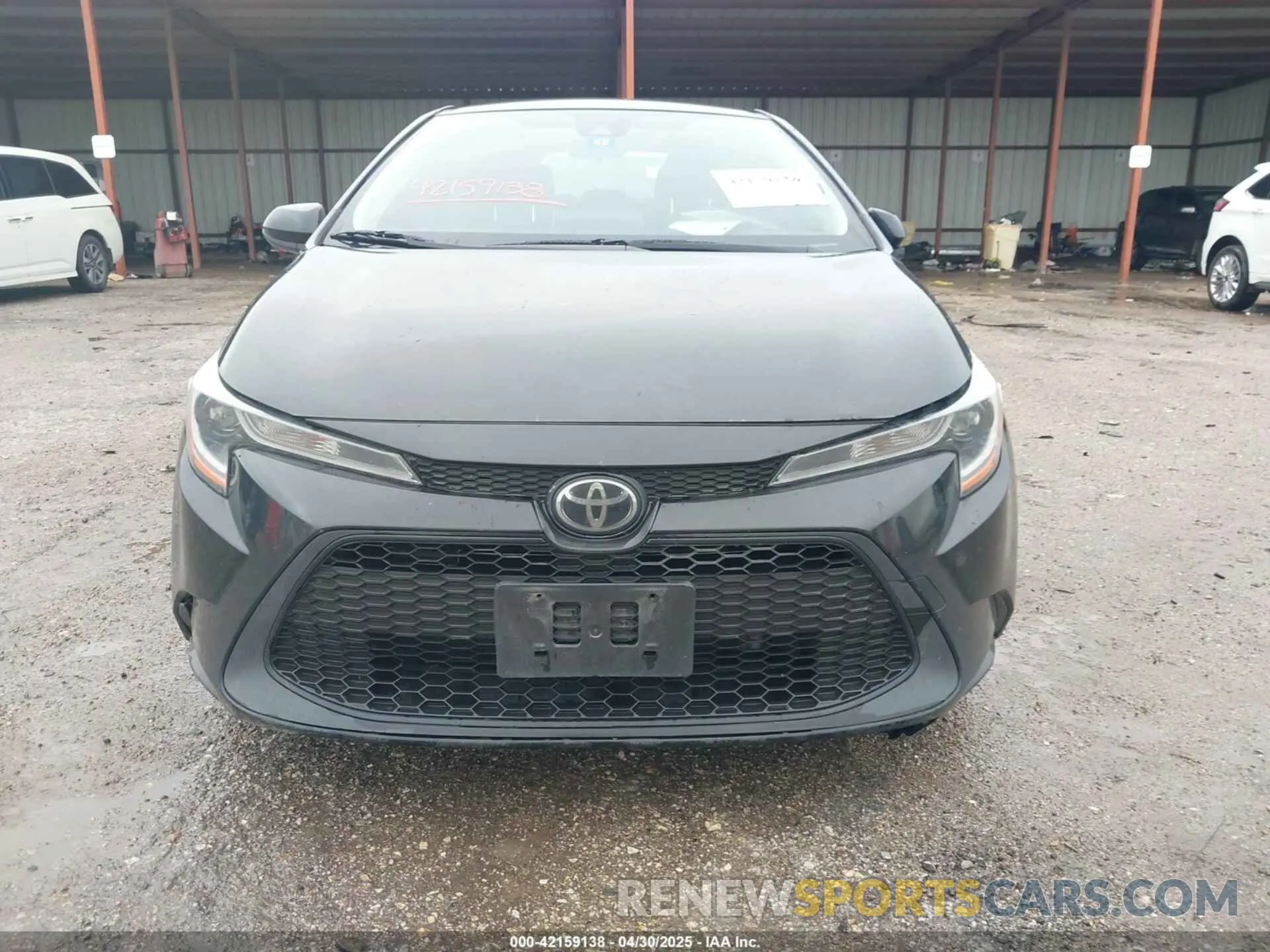 12 fotografías del automóvil dañado JTDEPRAE8LJ106422 TOYOTA COROLLA 2020