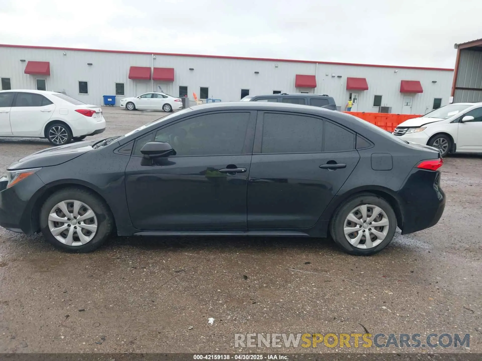 14 fotografías del automóvil dañado JTDEPRAE8LJ106422 TOYOTA COROLLA 2020