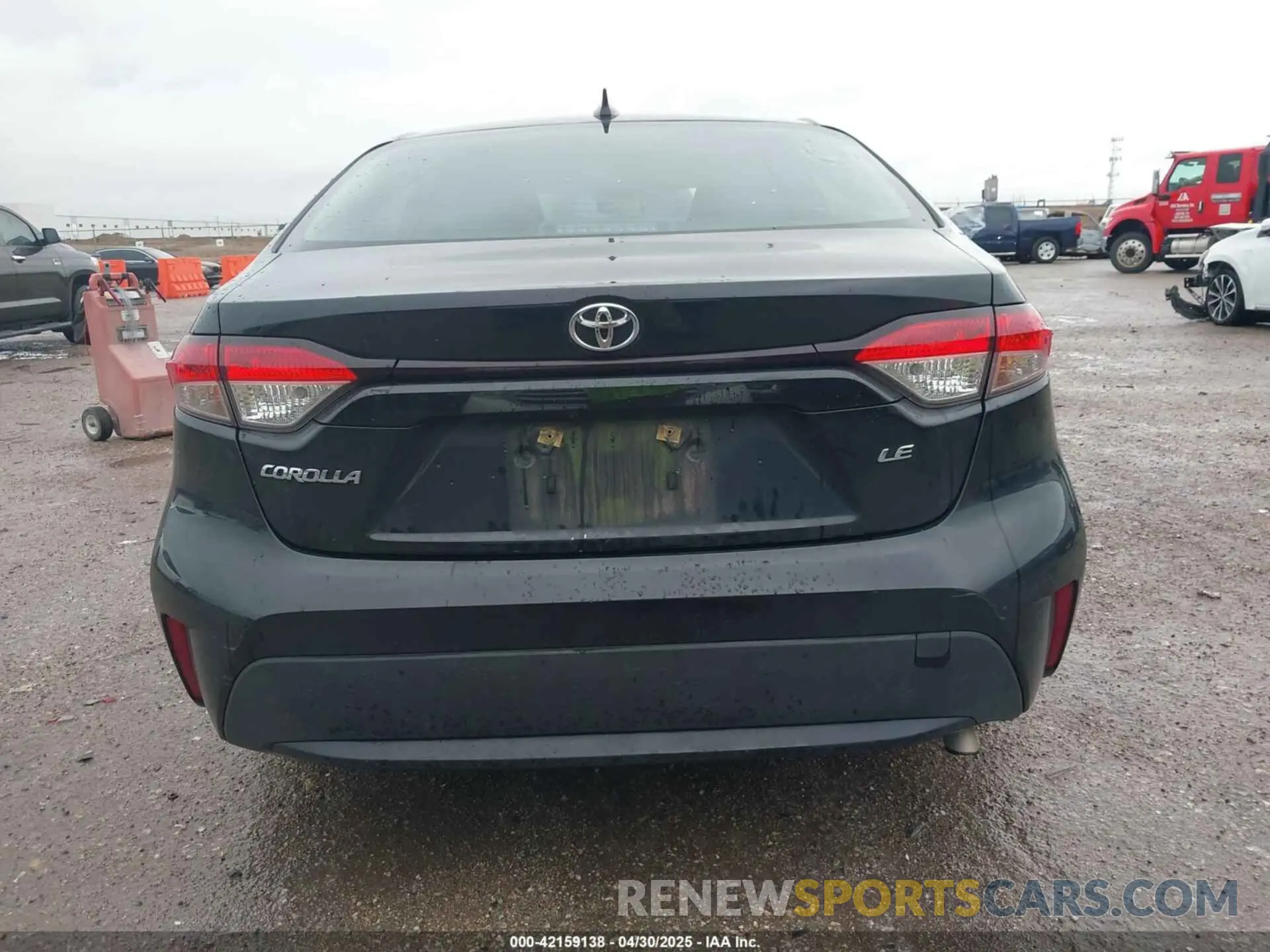 16 fotografías del automóvil dañado JTDEPRAE8LJ106422 TOYOTA COROLLA 2020