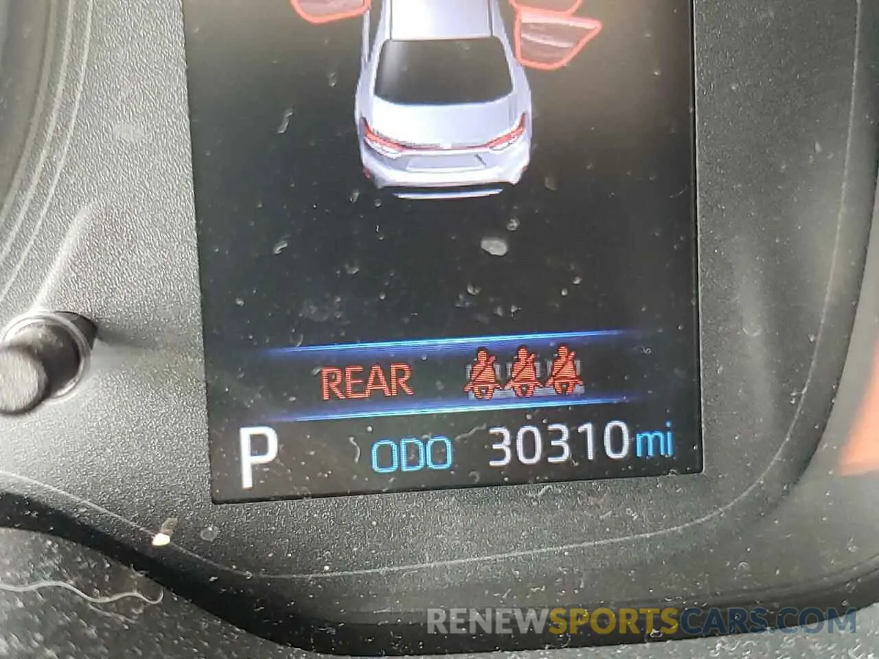 8 fotografías del automóvil dañado JTDEPRAE8LJ110535 TOYOTA COROLLA 2020