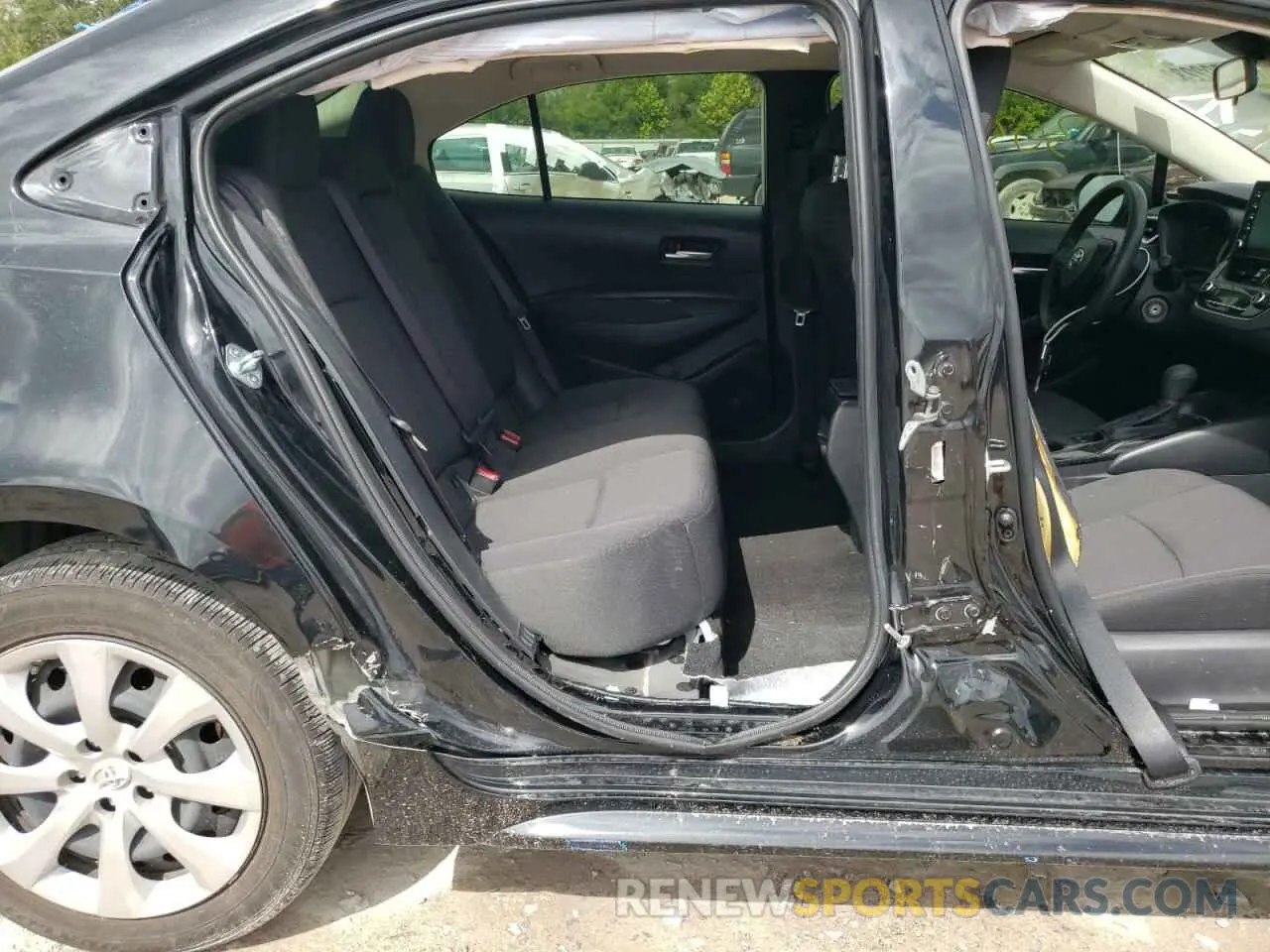 9 fotografías del automóvil dañado JTDEPRAE8LJ110535 TOYOTA COROLLA 2020