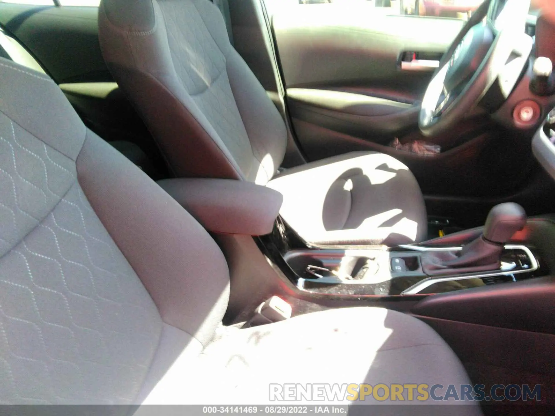 5 fotografías del automóvil dañado JTDEPRAE8LJ111314 TOYOTA COROLLA 2020