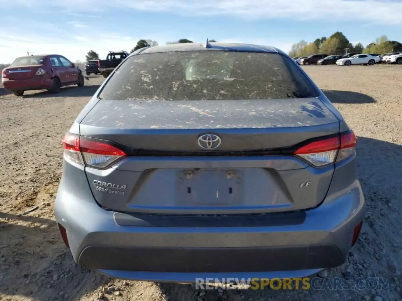 6 fotografías del automóvil dañado JTDEPRAE9LJ006376 TOYOTA COROLLA 2020