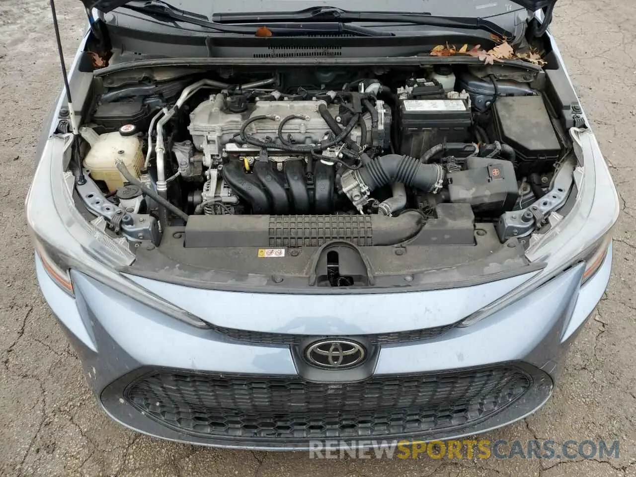 11 fotografías del automóvil dañado JTDEPRAE9LJ006930 TOYOTA COROLLA 2020