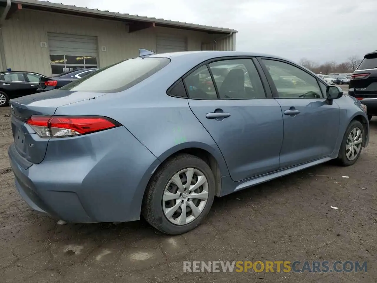 3 fotografías del automóvil dañado JTDEPRAE9LJ006930 TOYOTA COROLLA 2020
