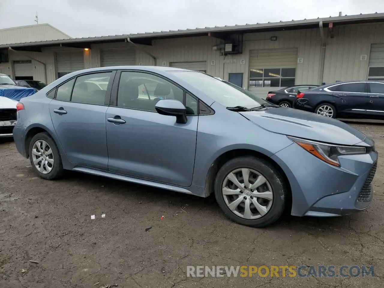 4 fotografías del automóvil dañado JTDEPRAE9LJ006930 TOYOTA COROLLA 2020