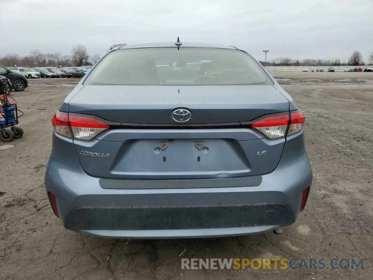 6 fotografías del automóvil dañado JTDEPRAE9LJ006930 TOYOTA COROLLA 2020