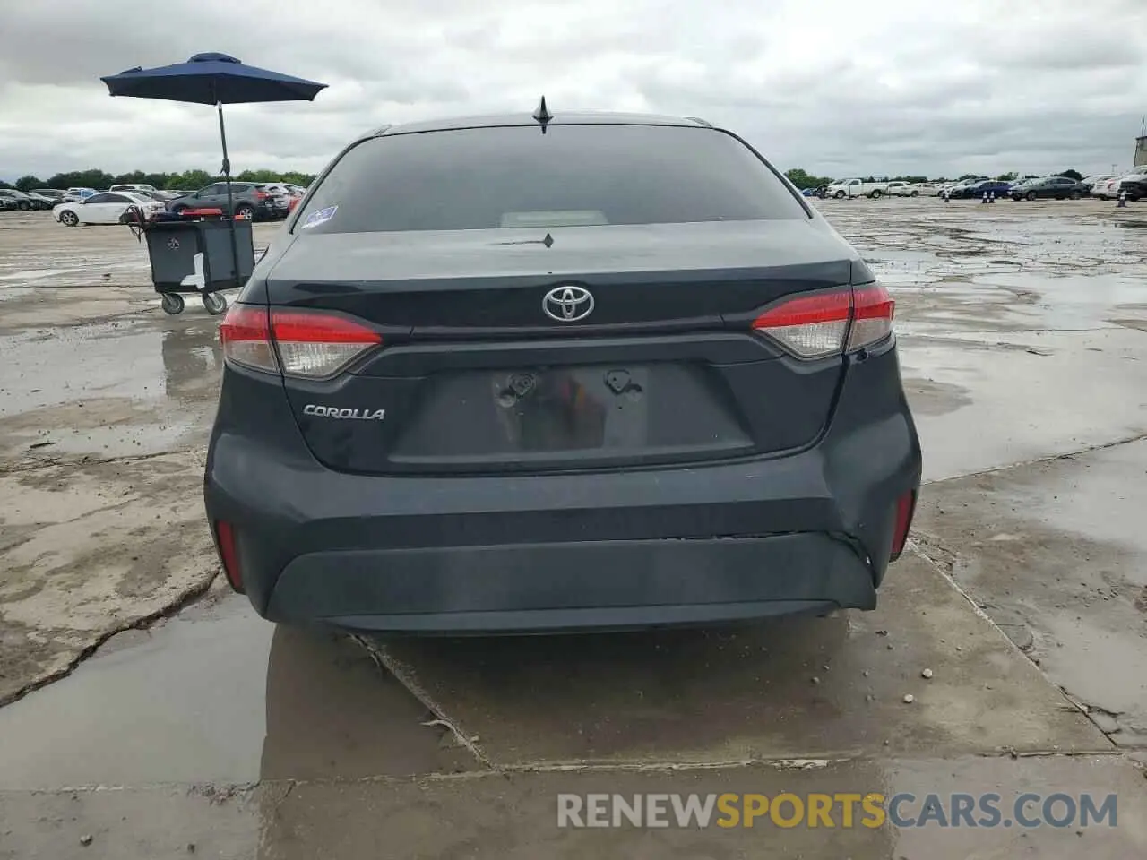 6 fotografías del automóvil dañado JTDEPRAE9LJ022531 TOYOTA COROLLA 2020