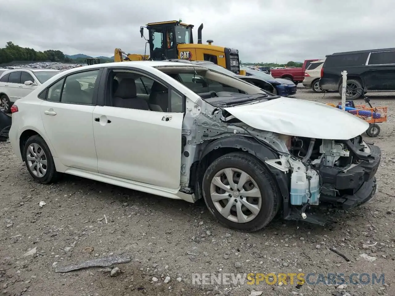 4 fotografías del automóvil dañado JTDEPRAE9LJ037076 TOYOTA COROLLA 2020