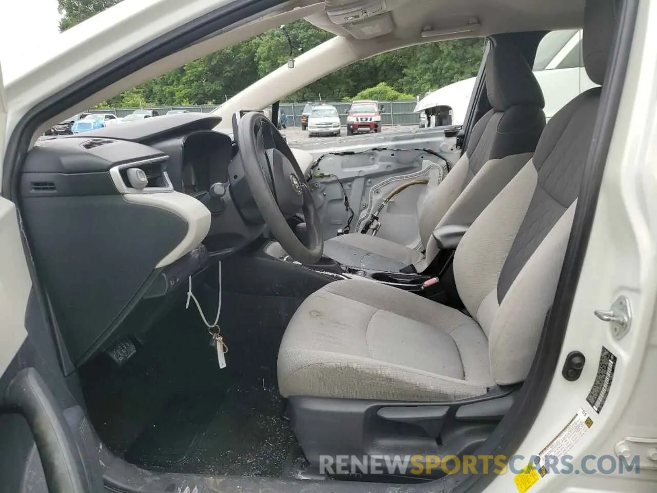 7 fotografías del automóvil dañado JTDEPRAE9LJ037076 TOYOTA COROLLA 2020