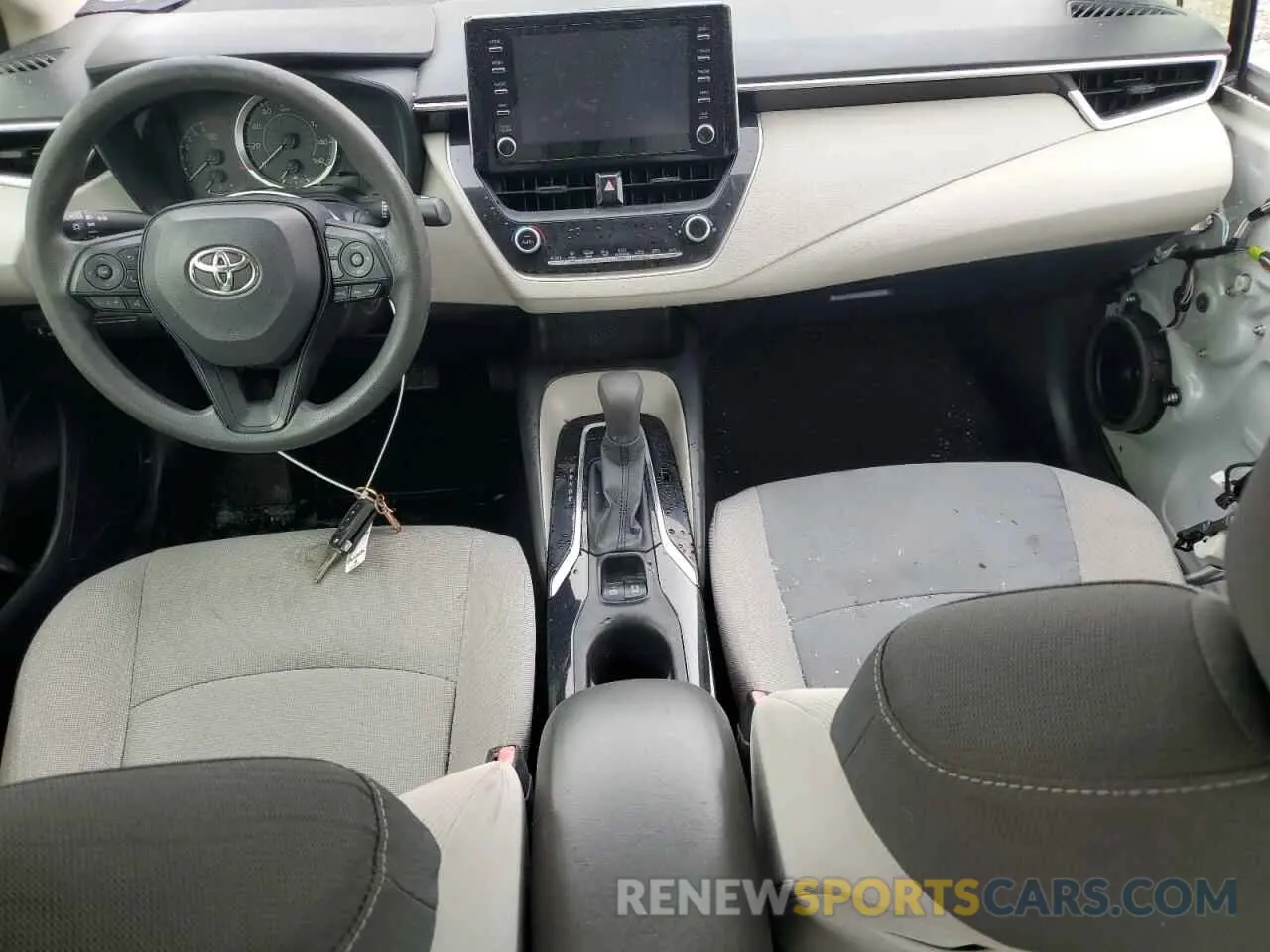 8 fotografías del automóvil dañado JTDEPRAE9LJ037076 TOYOTA COROLLA 2020