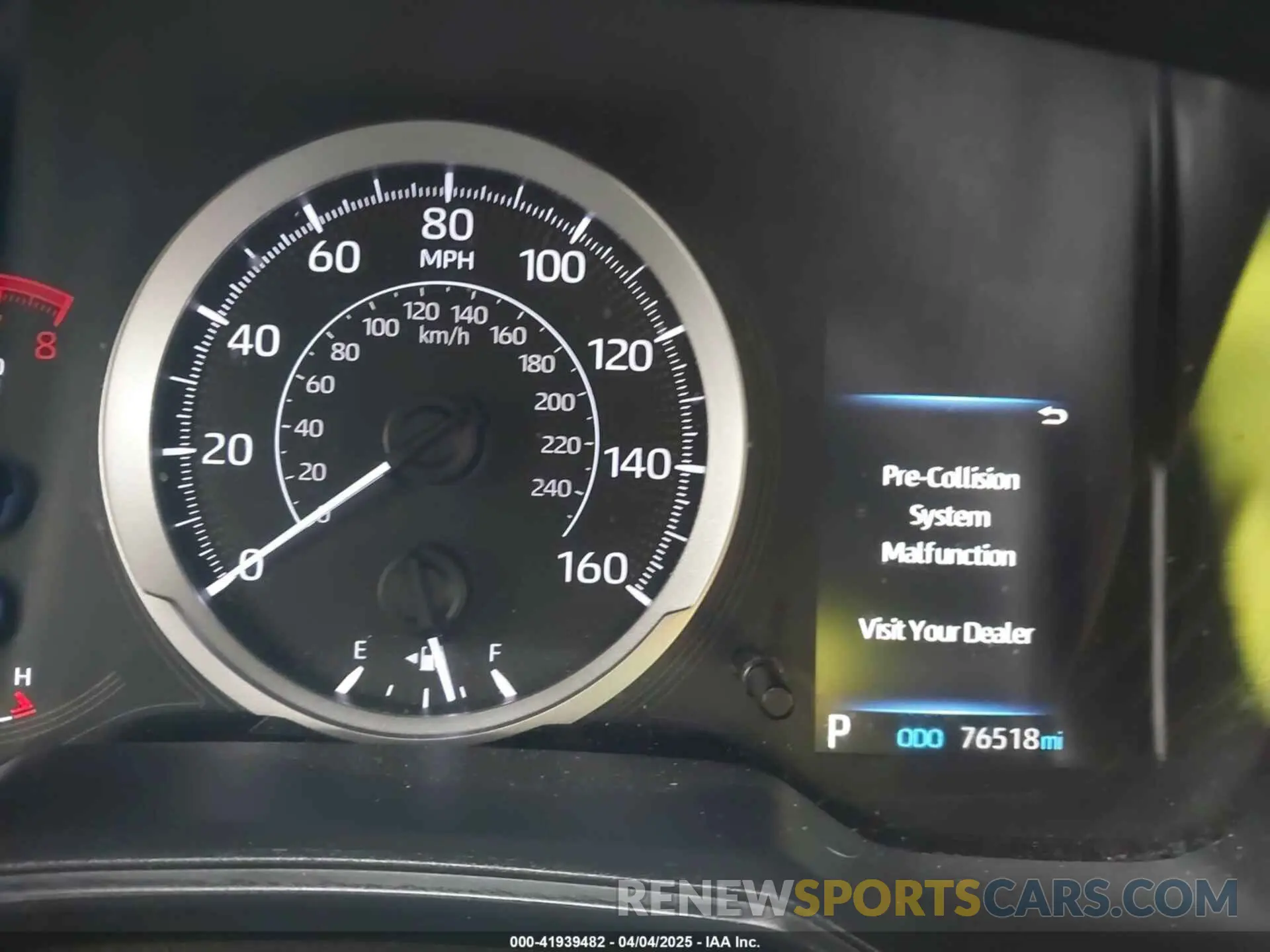 7 fotografías del automóvil dañado JTDEPRAE9LJ041919 TOYOTA COROLLA 2020
