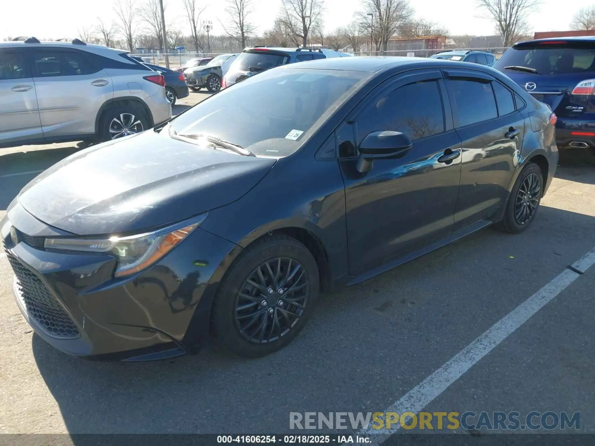 2 fotografías del automóvil dañado JTDEPRAE9LJ042357 TOYOTA COROLLA 2020