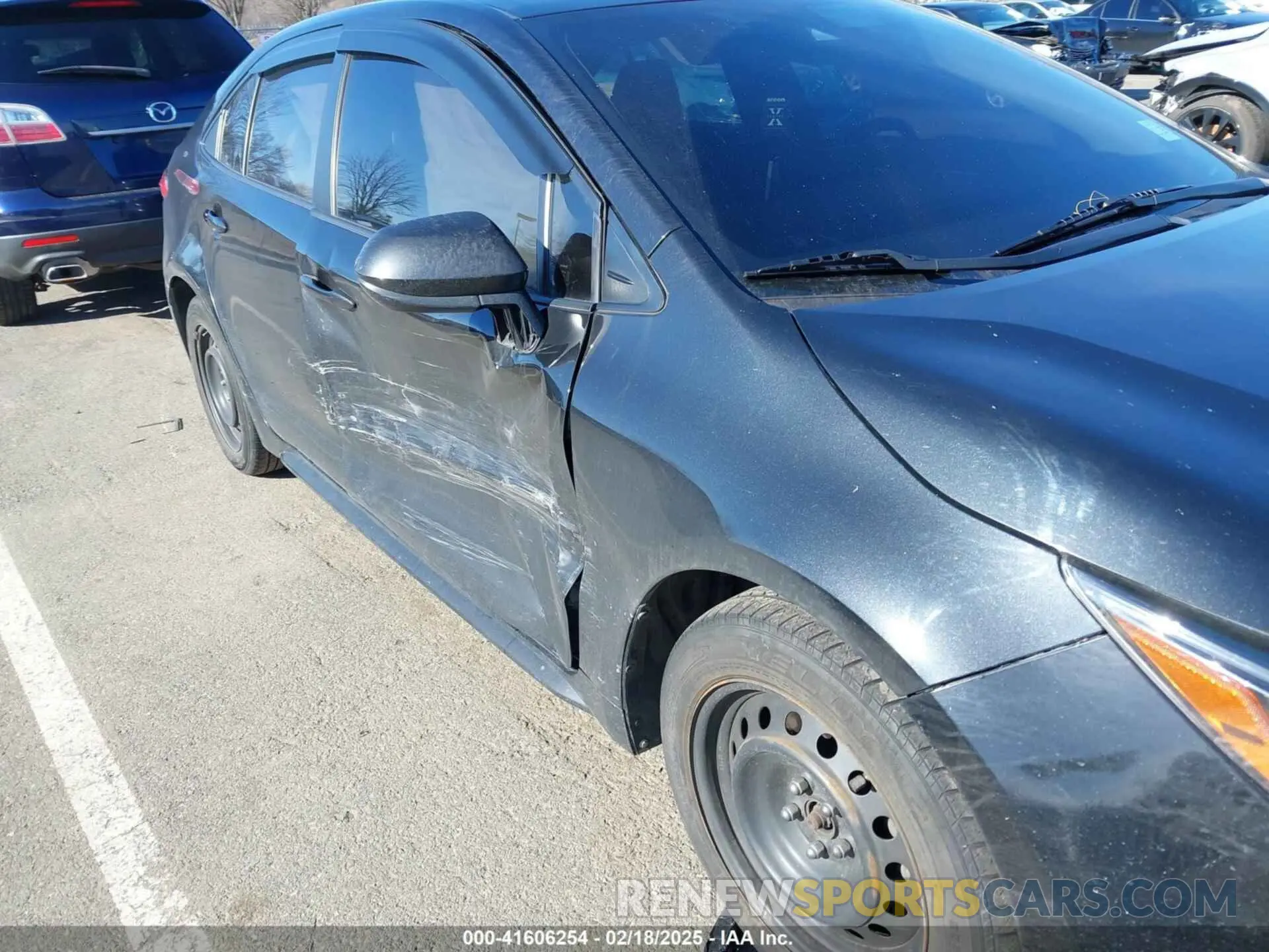 6 fotografías del automóvil dañado JTDEPRAE9LJ042357 TOYOTA COROLLA 2020