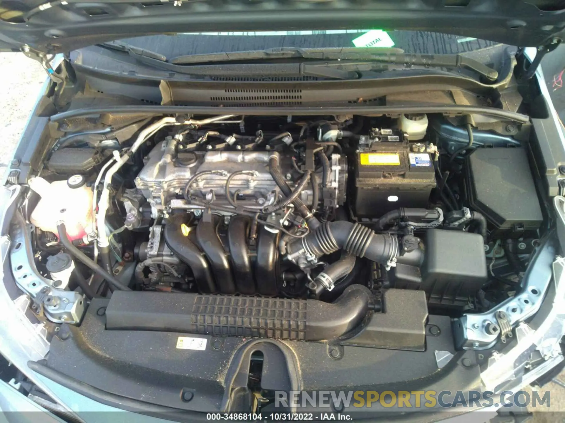 10 fotografías del automóvil dañado JTDEPRAE9LJ042410 TOYOTA COROLLA 2020