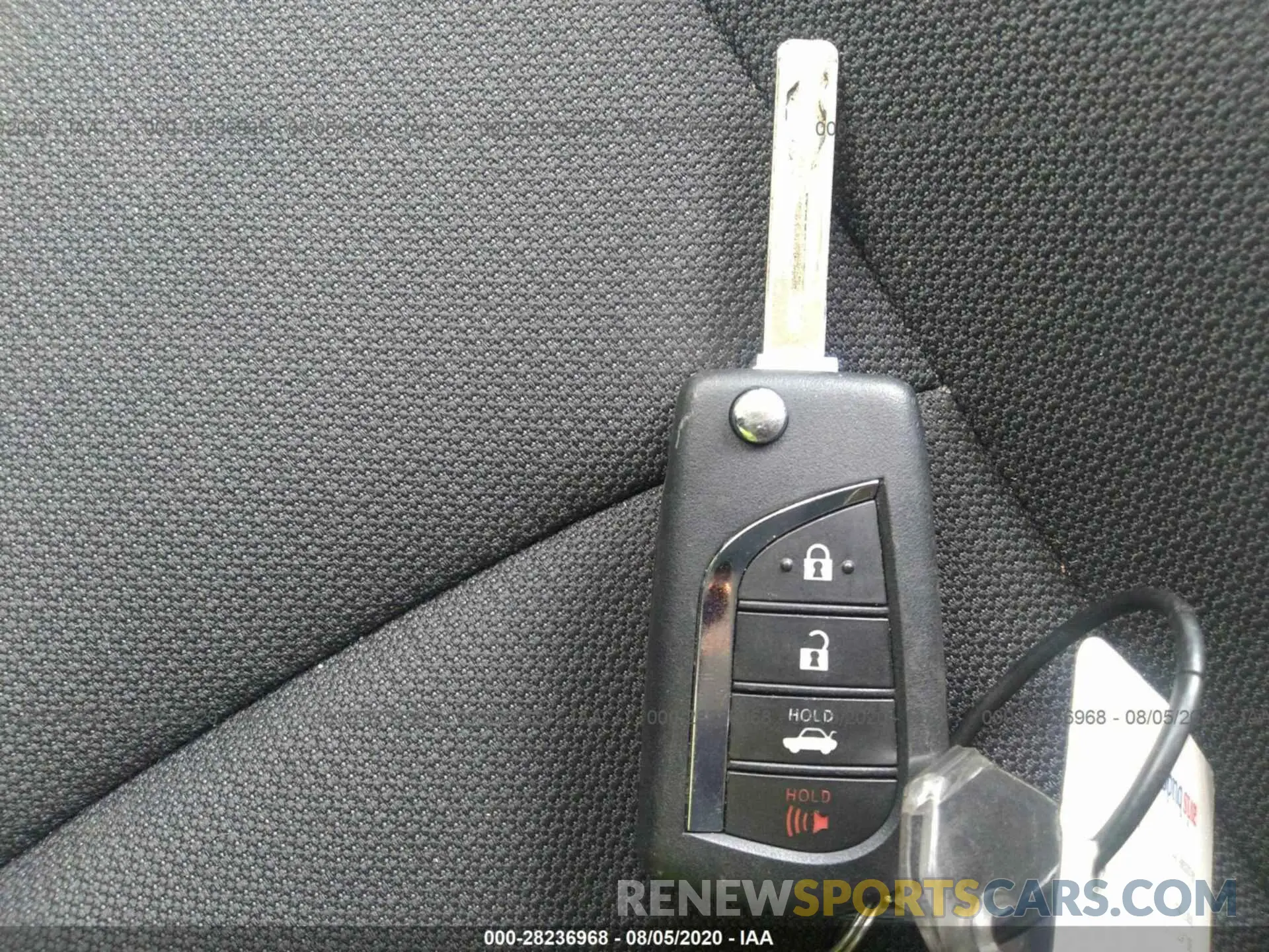 11 fotografías del automóvil dañado JTDEPRAE9LJ045694 TOYOTA COROLLA 2020