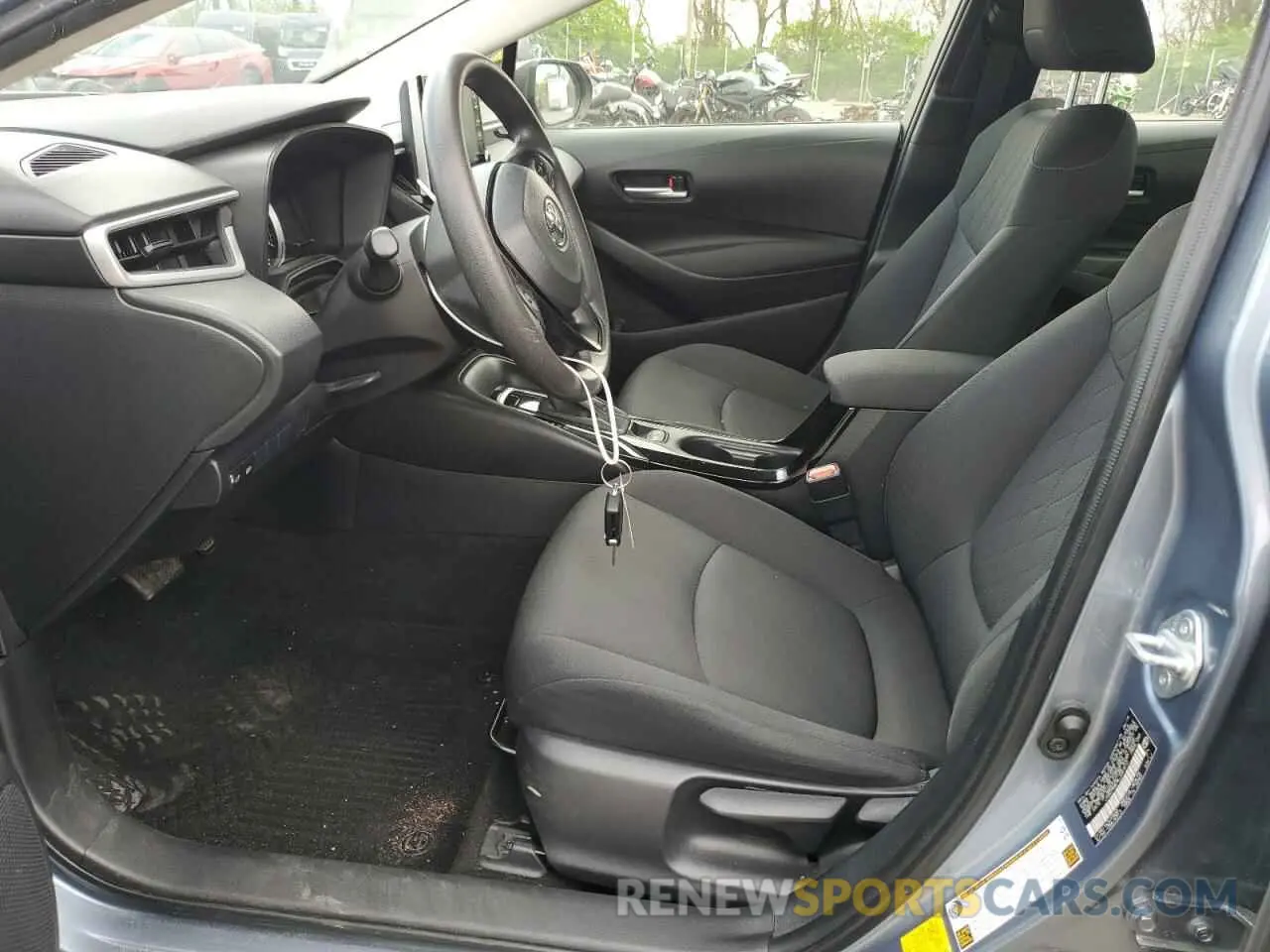 7 fotografías del automóvil dañado JTDEPRAE9LJ047610 TOYOTA COROLLA 2020