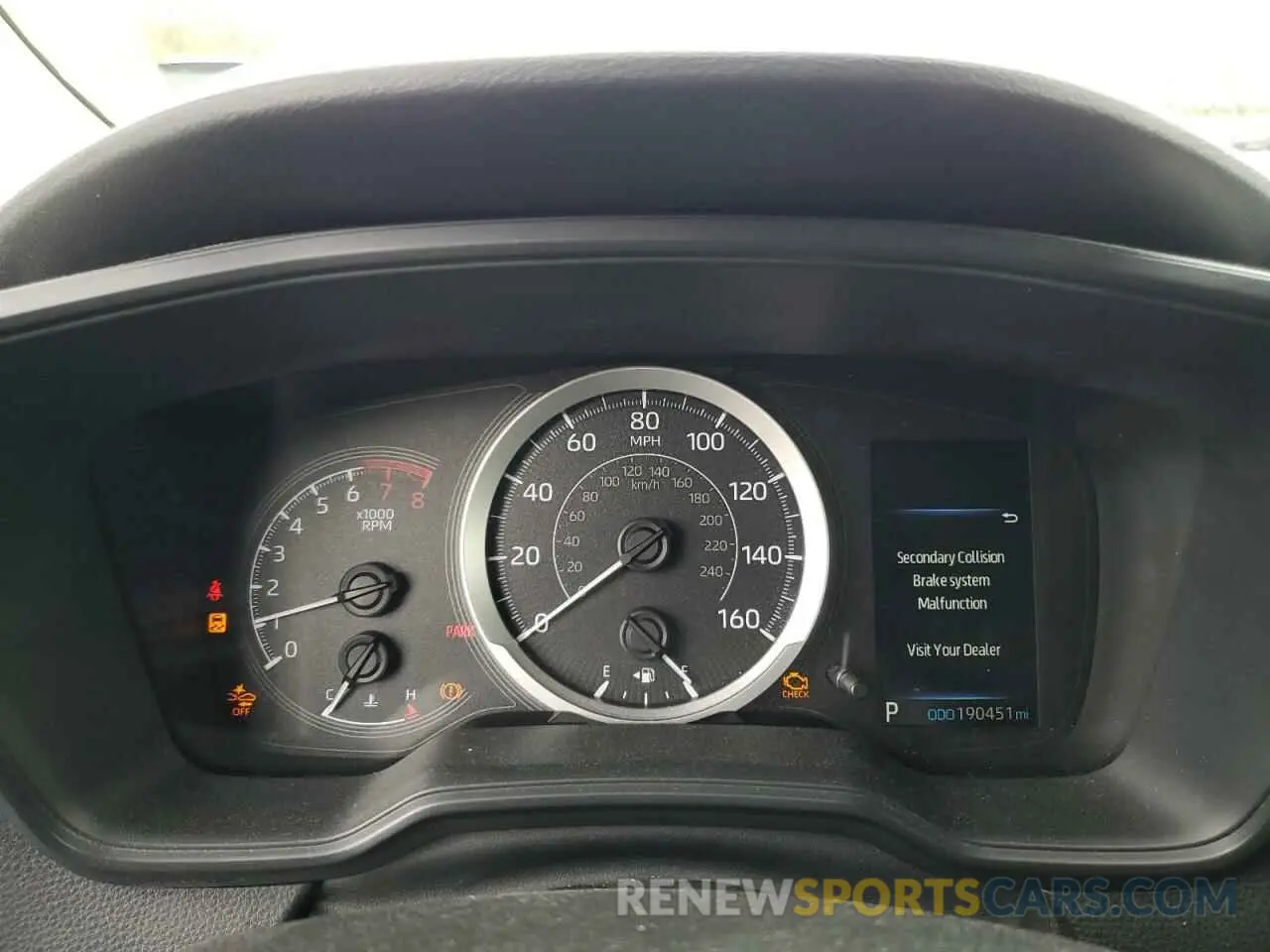 9 fotografías del automóvil dañado JTDEPRAE9LJ047610 TOYOTA COROLLA 2020