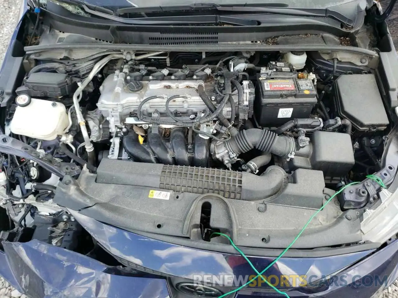 7 fotografías del automóvil dañado JTDEPRAE9LJ053200 TOYOTA COROLLA 2020