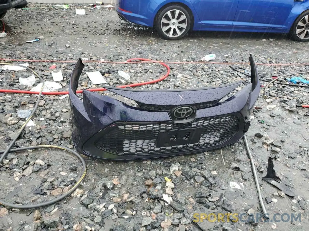 12 fotografías del automóvil dañado JTDEPRAE9LJ053603 TOYOTA COROLLA 2020