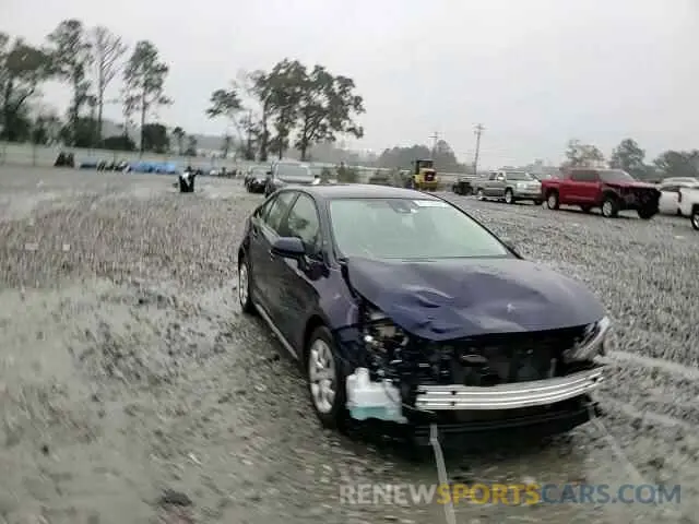 14 fotografías del automóvil dañado JTDEPRAE9LJ053603 TOYOTA COROLLA 2020
