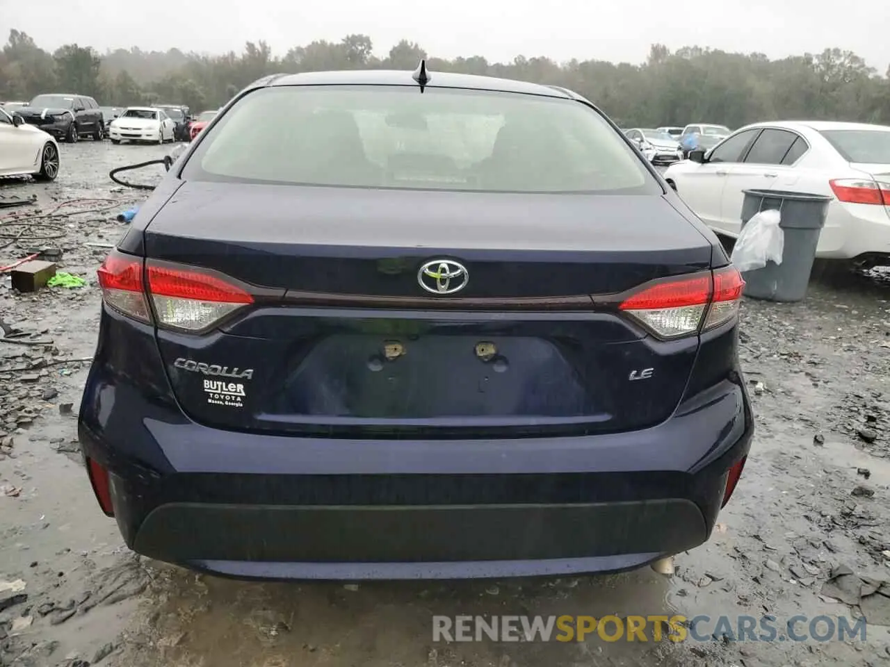 6 fotografías del automóvil dañado JTDEPRAE9LJ053603 TOYOTA COROLLA 2020