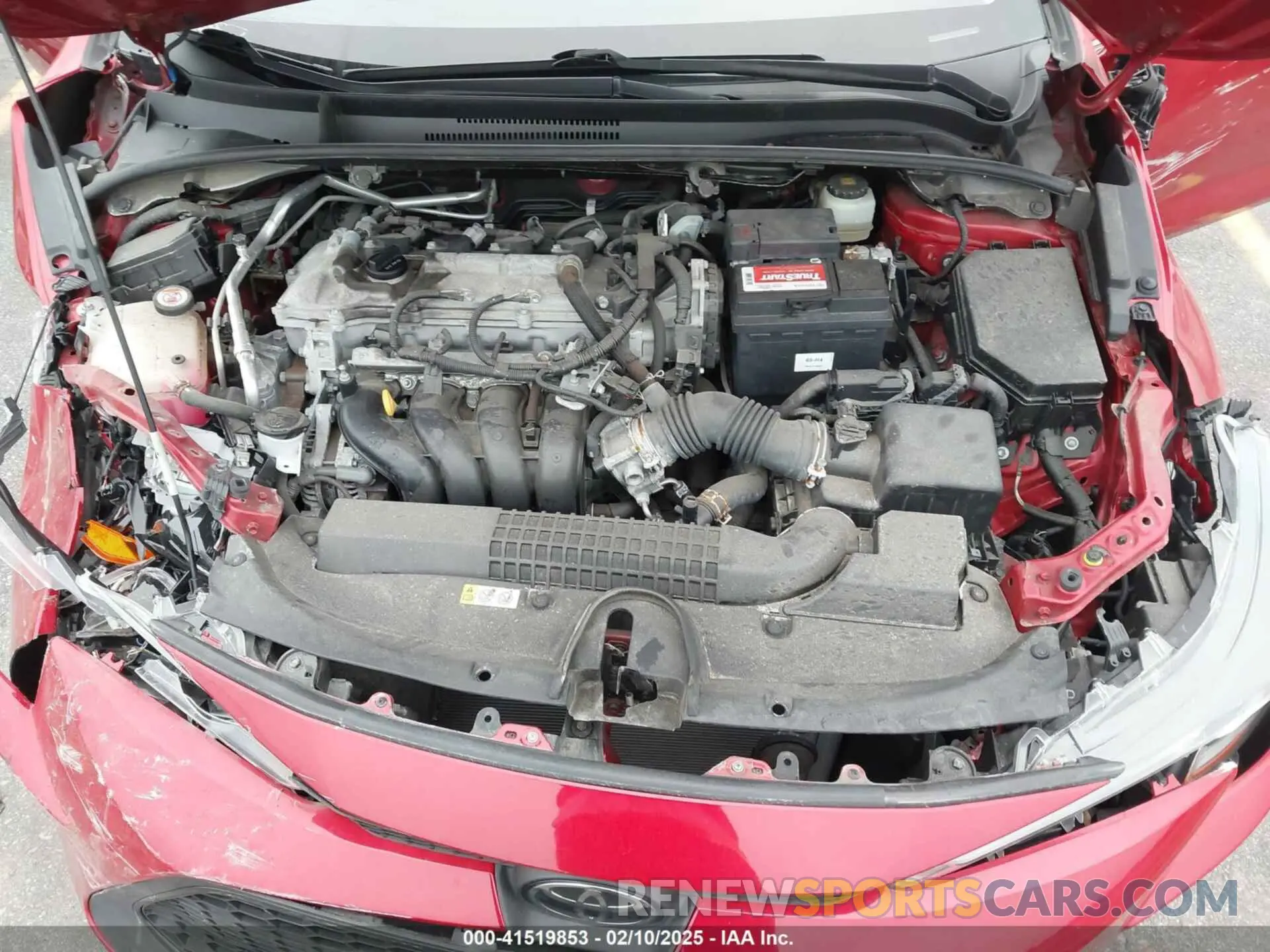 10 fotografías del automóvil dañado JTDEPRAE9LJ056033 TOYOTA COROLLA 2020