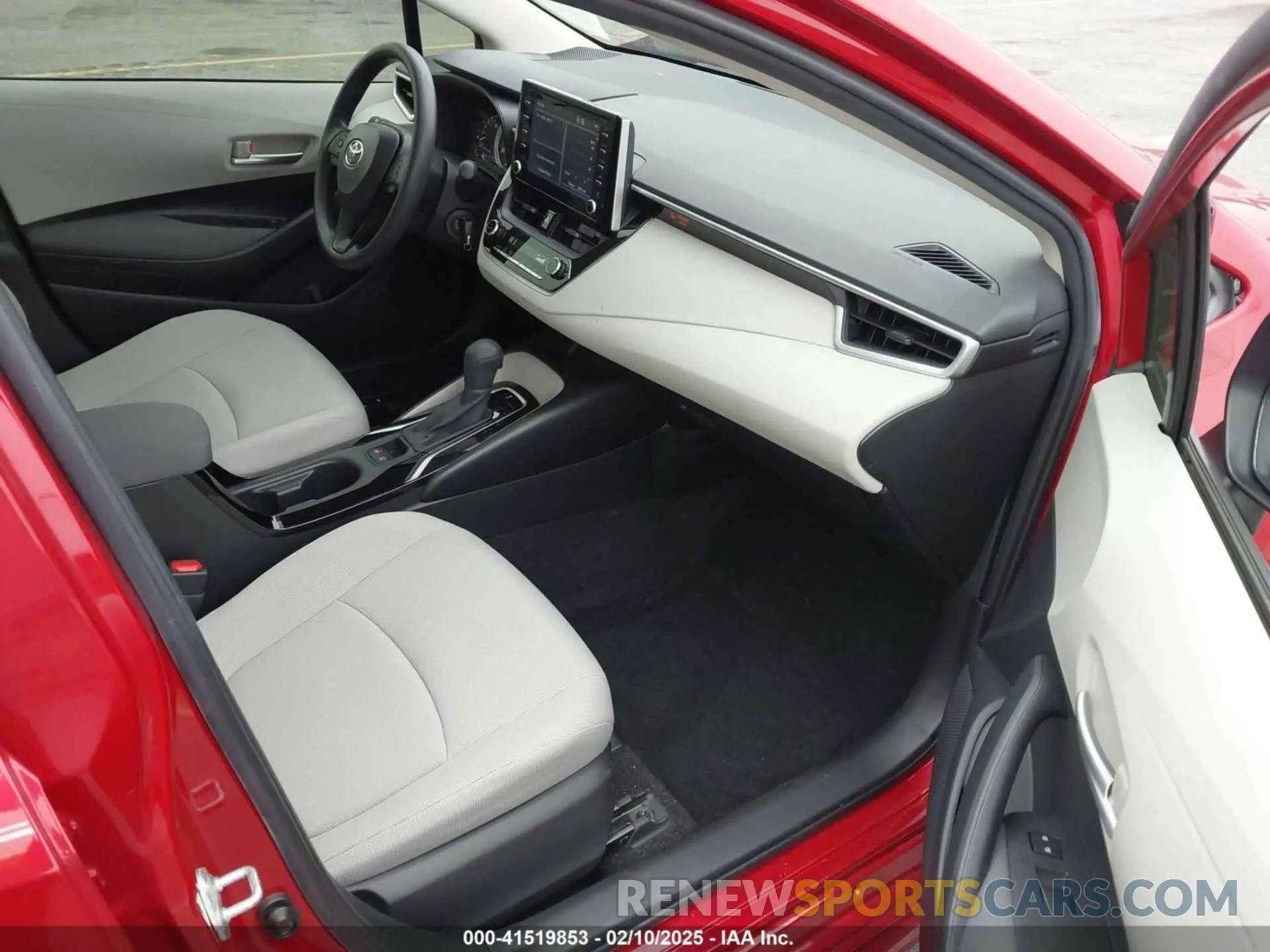 5 fotografías del automóvil dañado JTDEPRAE9LJ056033 TOYOTA COROLLA 2020