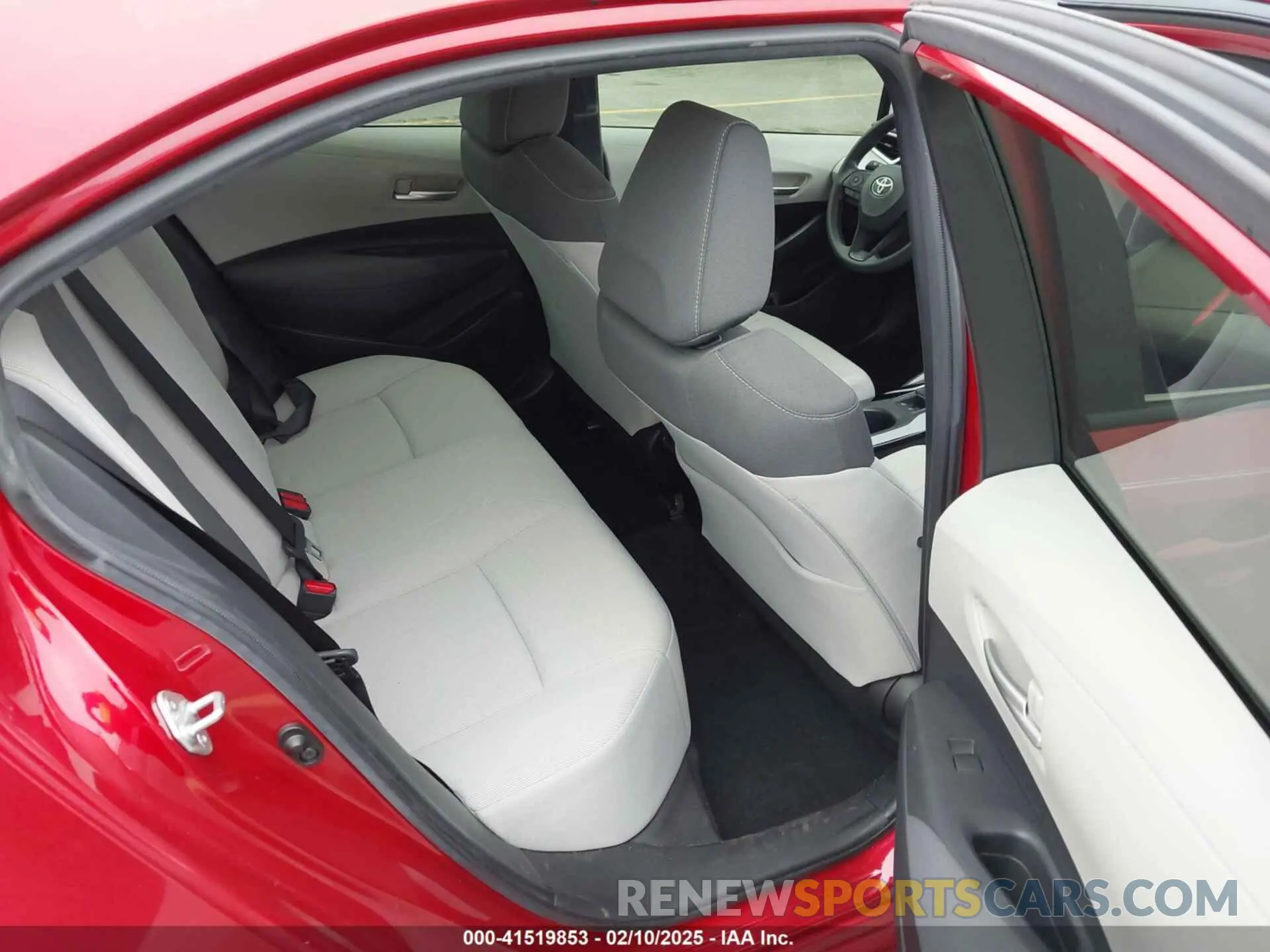 8 fotografías del automóvil dañado JTDEPRAE9LJ056033 TOYOTA COROLLA 2020