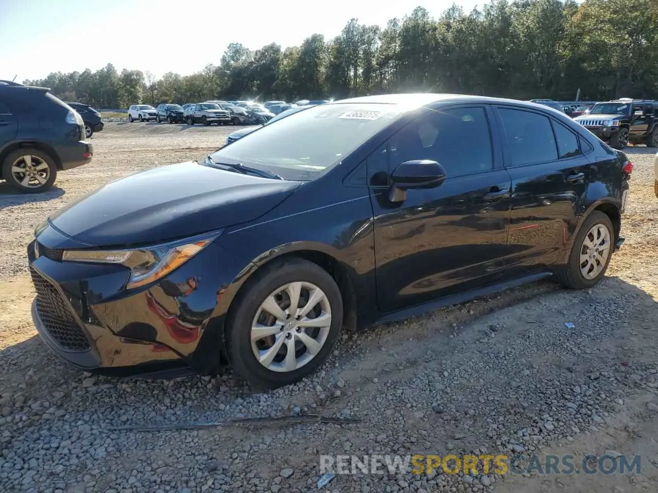 1 fotografías del automóvil dañado JTDEPRAE9LJ057506 TOYOTA COROLLA 2020