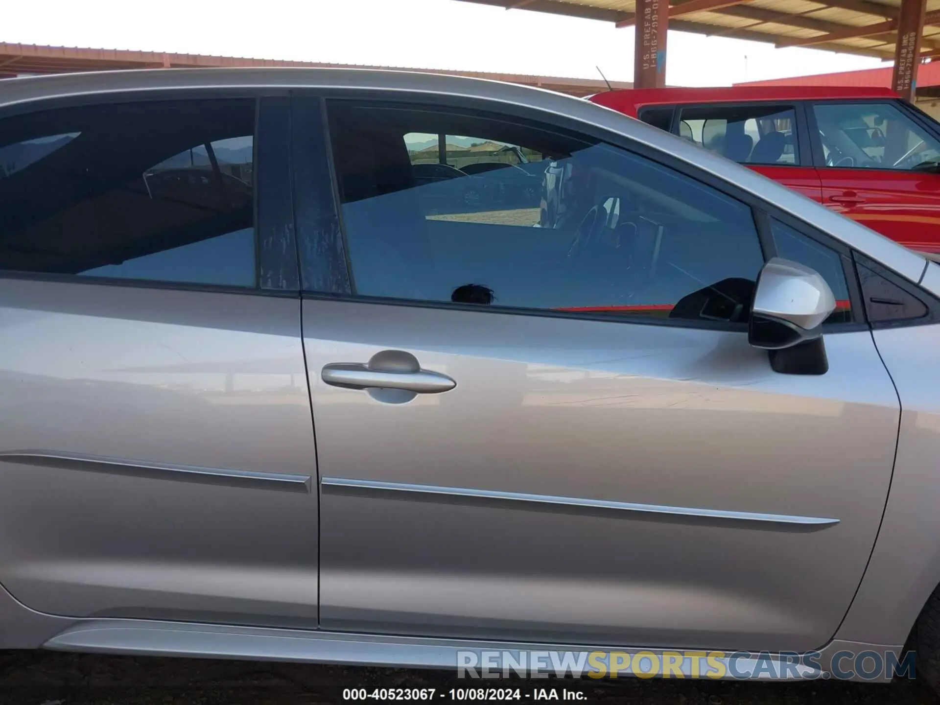 14 fotografías del automóvil dañado JTDEPRAE9LJ060292 TOYOTA COROLLA 2020