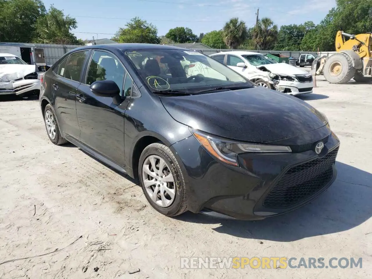 1 fotografías del automóvil dañado JTDEPRAE9LJ067131 TOYOTA COROLLA 2020