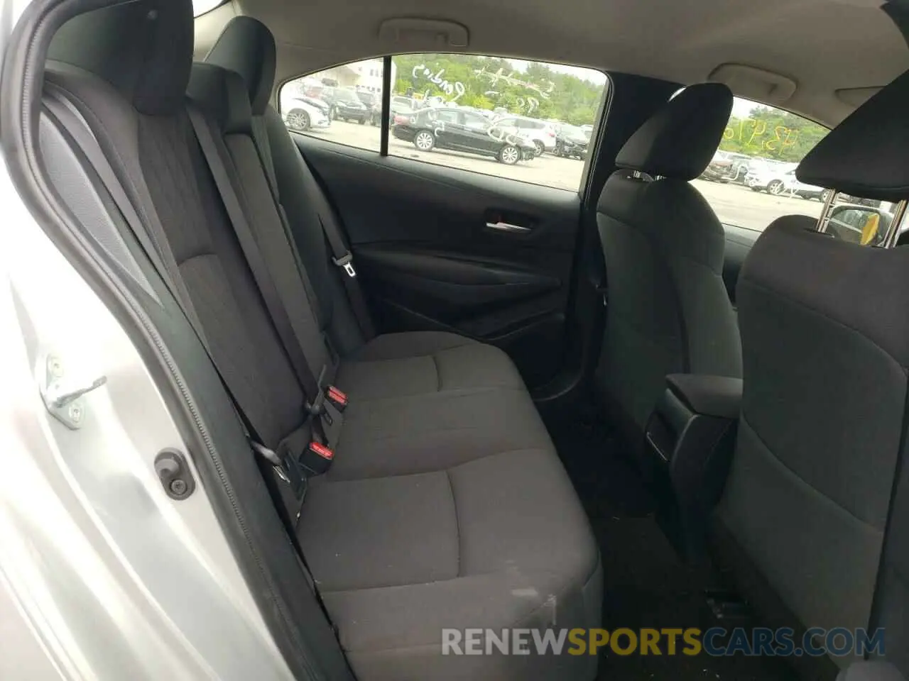 6 fotografías del automóvil dañado JTDEPRAE9LJ083264 TOYOTA COROLLA 2020