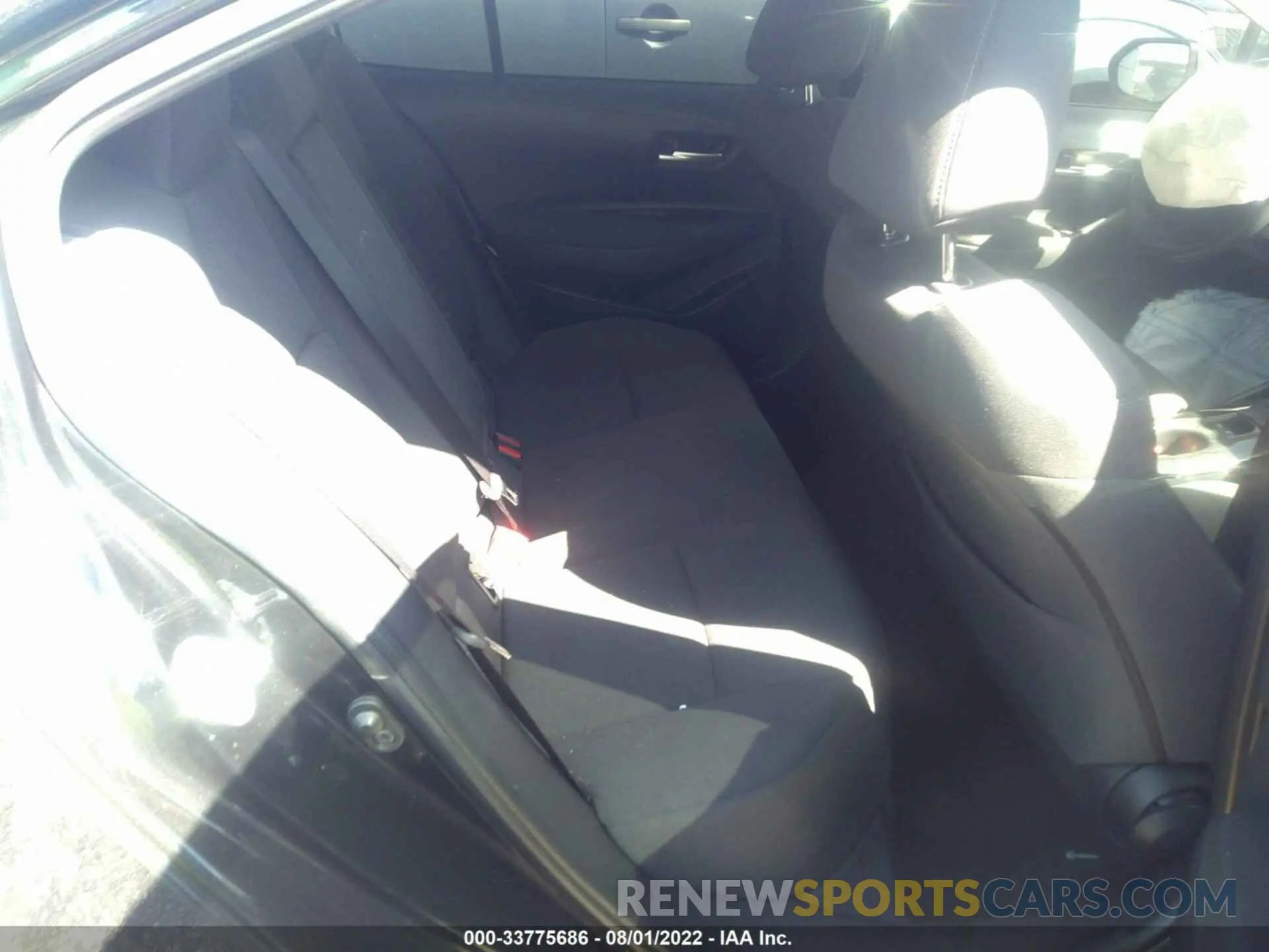 8 fotografías del automóvil dañado JTDEPRAE9LJ089467 TOYOTA COROLLA 2020
