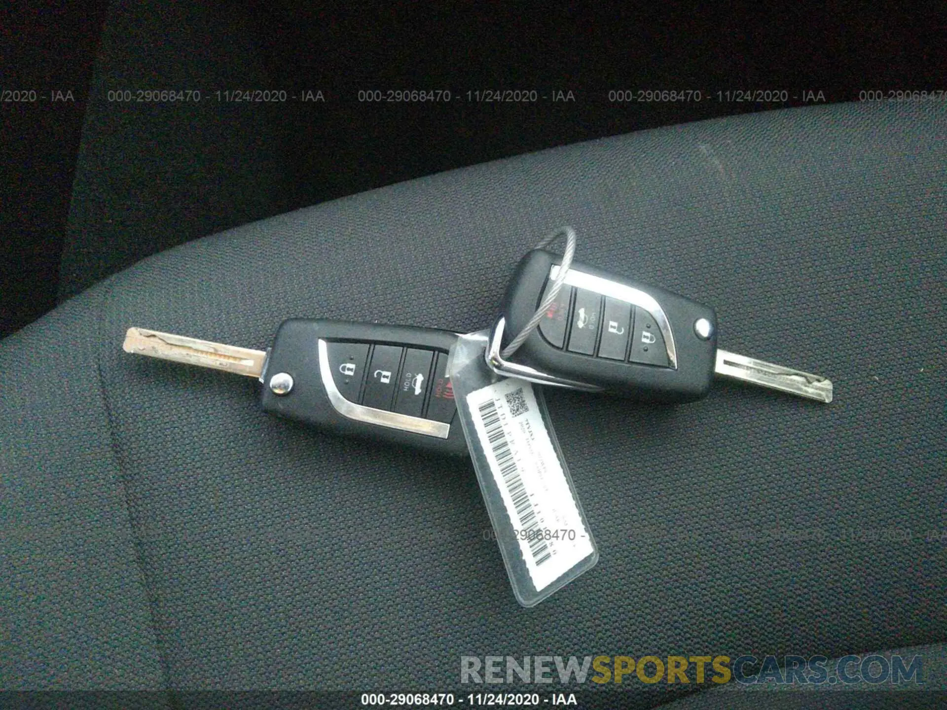 11 fotografías del automóvil dañado JTDEPRAE9LJ101780 TOYOTA COROLLA 2020