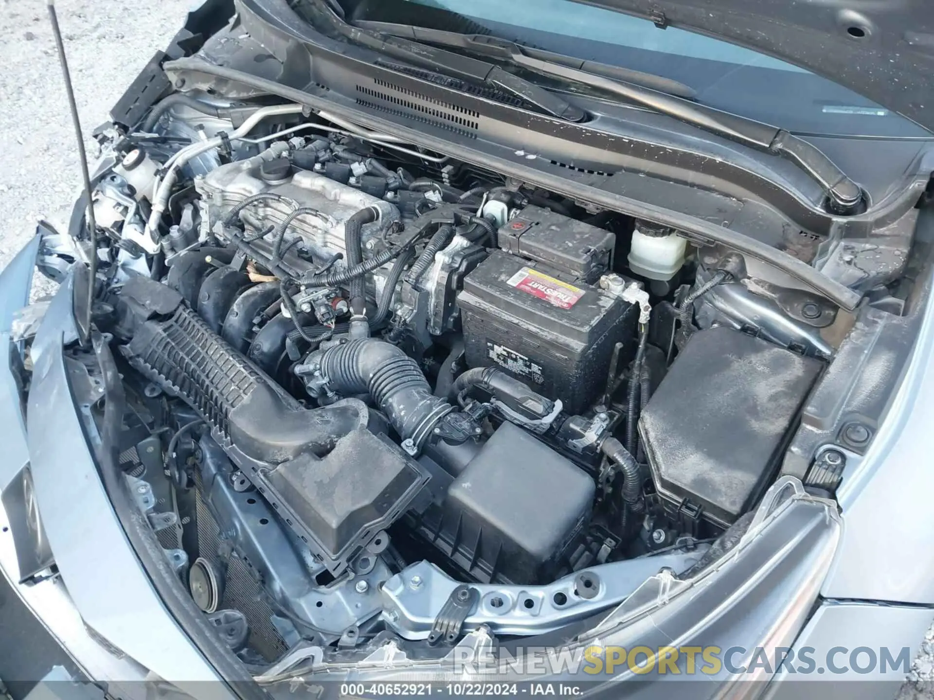 10 fotografías del automóvil dañado JTDEPRAE9LJ102895 TOYOTA COROLLA 2020