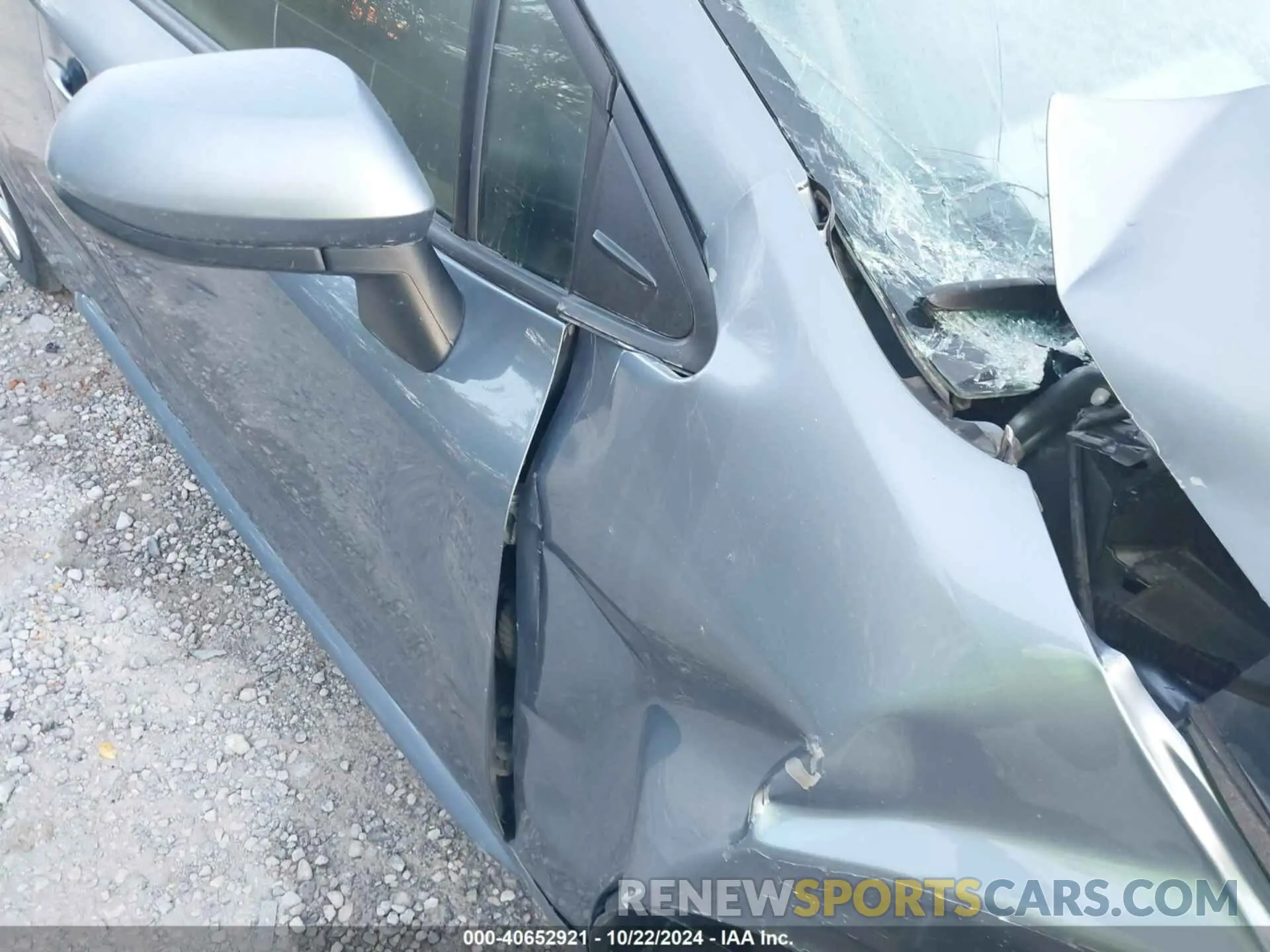 18 fotografías del automóvil dañado JTDEPRAE9LJ102895 TOYOTA COROLLA 2020
