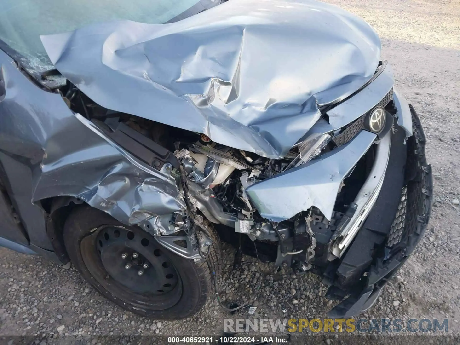 6 fotografías del automóvil dañado JTDEPRAE9LJ102895 TOYOTA COROLLA 2020