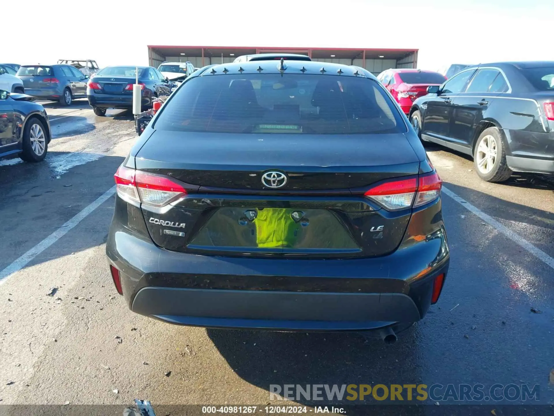 16 fotografías del automóvil dañado JTDEPRAE9LJ104291 TOYOTA COROLLA 2020