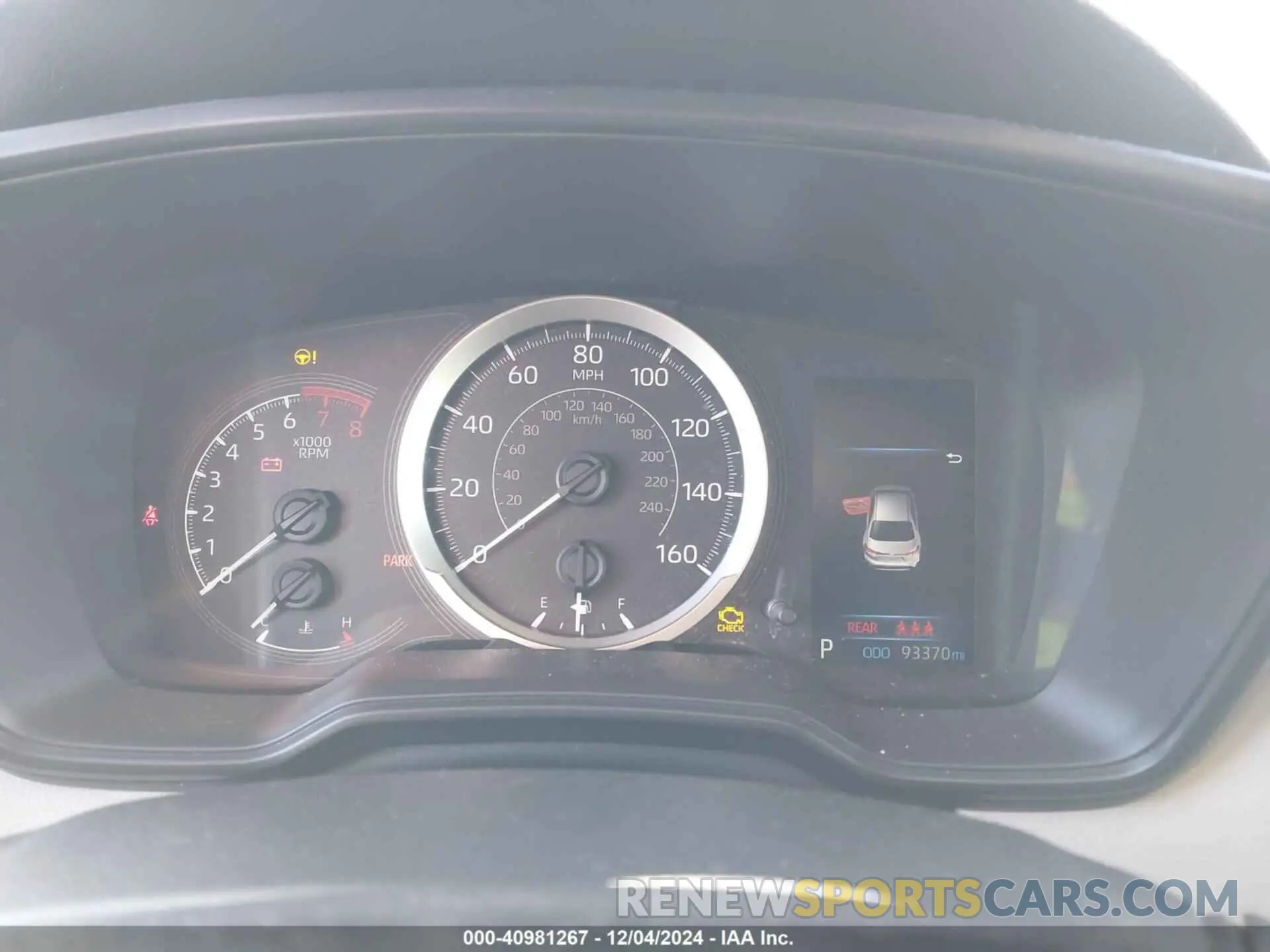 7 fotografías del automóvil dañado JTDEPRAE9LJ104291 TOYOTA COROLLA 2020