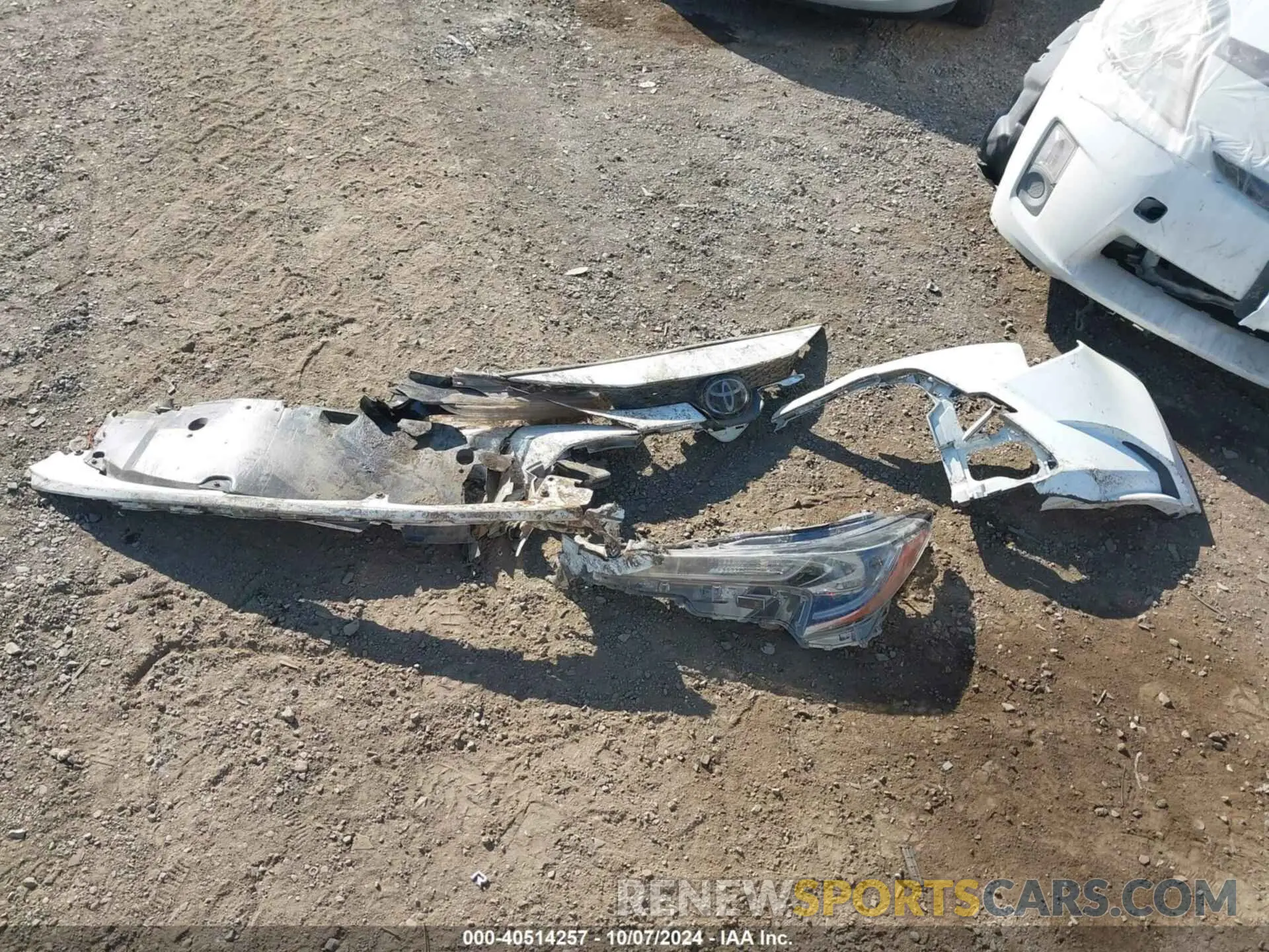 12 fotografías del automóvil dañado JTDEPRAE9LJ110804 TOYOTA COROLLA 2020