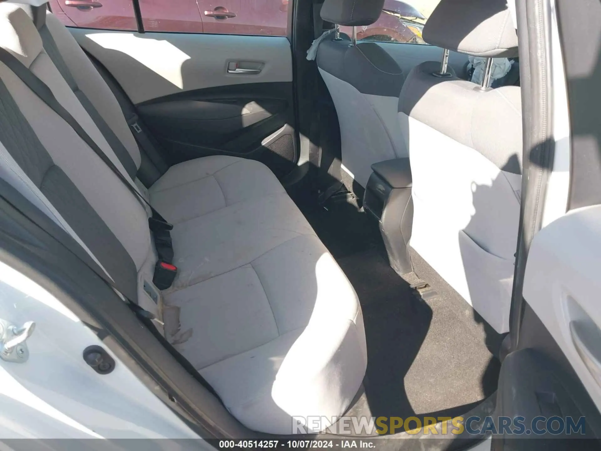 8 fotografías del automóvil dañado JTDEPRAE9LJ110804 TOYOTA COROLLA 2020