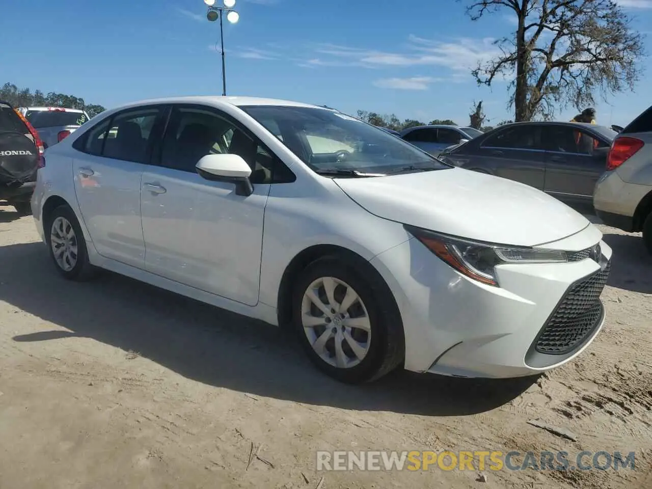 4 fotografías del automóvil dañado JTDEPRAEXLJ007617 TOYOTA COROLLA 2020