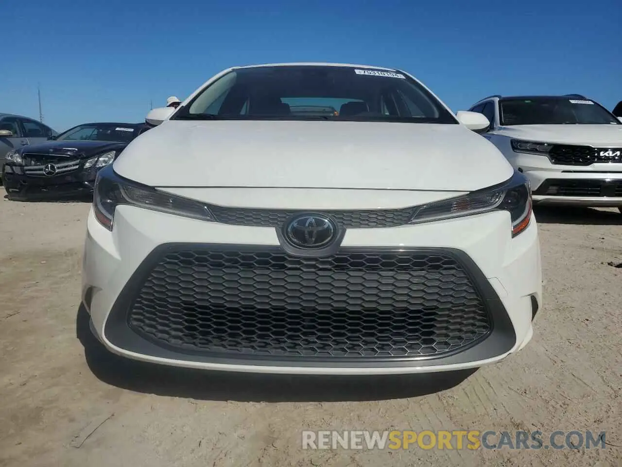 5 fotografías del automóvil dañado JTDEPRAEXLJ007617 TOYOTA COROLLA 2020
