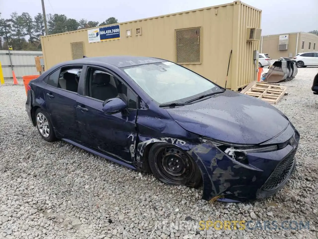 4 fotografías del automóvil dañado JTDEPRAEXLJ013594 TOYOTA COROLLA 2020