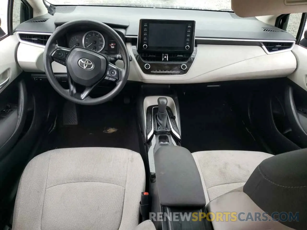 8 fotografías del automóvil dañado JTDEPRAEXLJ013594 TOYOTA COROLLA 2020