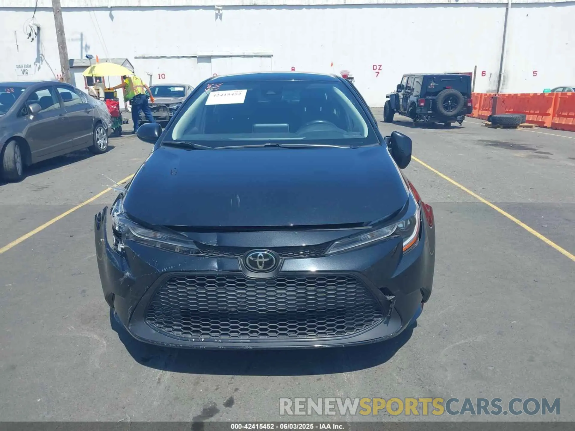 12 fotografías del automóvil dañado JTDEPRAEXLJ013918 TOYOTA COROLLA 2020
